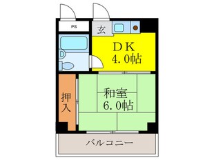 アイバレ－新大坂の物件間取画像